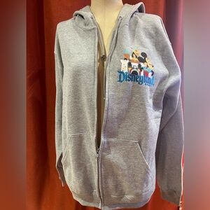 Disney Gray Zip-Up Hoodie